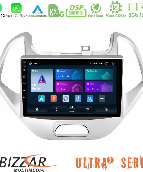 Kimpiris - Bizzar Ultra Series Ford KA 2016-2020 8core Android13 8+128GB Navigation Multimedia Tablet 9"