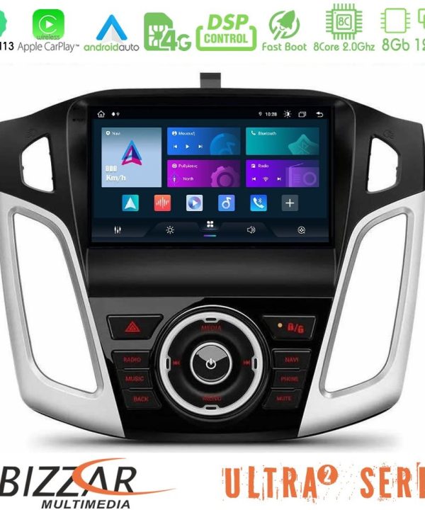 Kimpiris - Bizzar Ultra Series Ford Focus 2012-2018 8core Android13 8+128GB Navigation Multimedia Tablet 9"