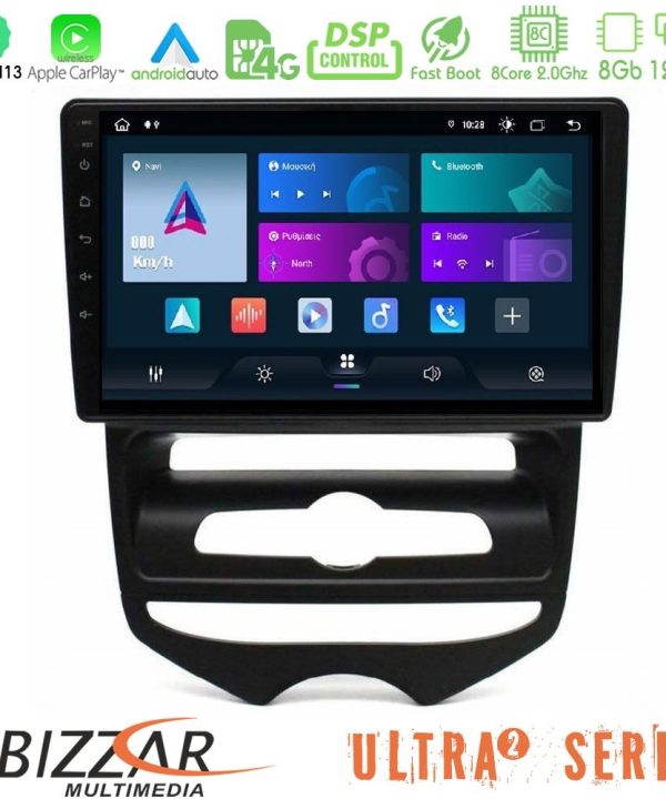 Kimpiris - Bizzar Ultra Series Hyundai ix20 2010-2020 (MANUAL A/C) 8core Android13 8+128GB Navigation Multimedia Tablet 10"