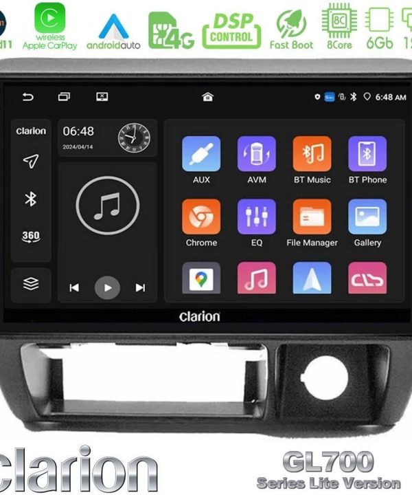 Kimpiris - Clarion GL700 Lite Series 8Core Android11 6+128GB Suzuki Jimny 1998-2005 Navigation Multimedia Tablet 9" Με Carplay & Android Auto