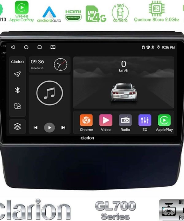 Kimpiris - Clarion GL700 Series 8Core Android13 4+64GB Subaru Forester/Impreza 2018-2021 Navigation Multimedia Tablet 9" Με Carplay & Android Auto