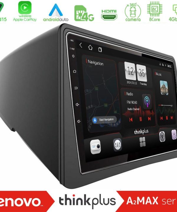 Kimpiris - Lenovo Thinkplus A2MAX Series 8Core Android15 4+64GB  Opel Mokka Navigation Multimedia Tablet 9"