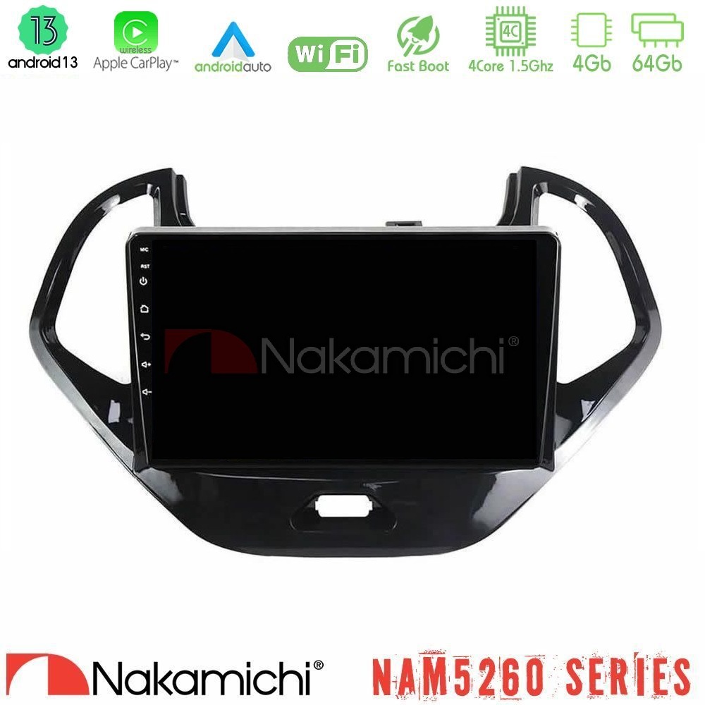 Kimpiris - Nakamichi NAM5260 Series 4Core Android13 4+64GB Ford Ka 2016-2020 Navigation Multimedia Tablet 9" Με Carplay & Android Auto
