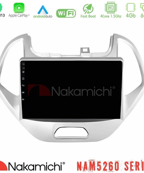 Kimpiris - Nakamichi NAM5260 Series 4Core Android13 4+64GB Ford KA 2016-2020 Navigation Multimedia Tablet 9" Με Carplay & Android Auto