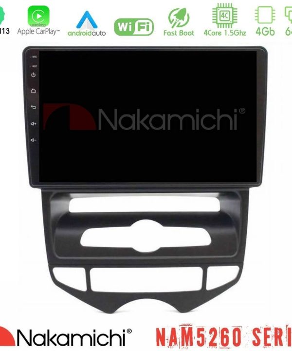 Kimpiris - Nakamichi NAM5260 Series 4Core Android13 4+64GB Hyundai ix20 2010-2020 (AUTO A/C) Navigation Multimedia Tablet 10" Με Carplay & Android Auto