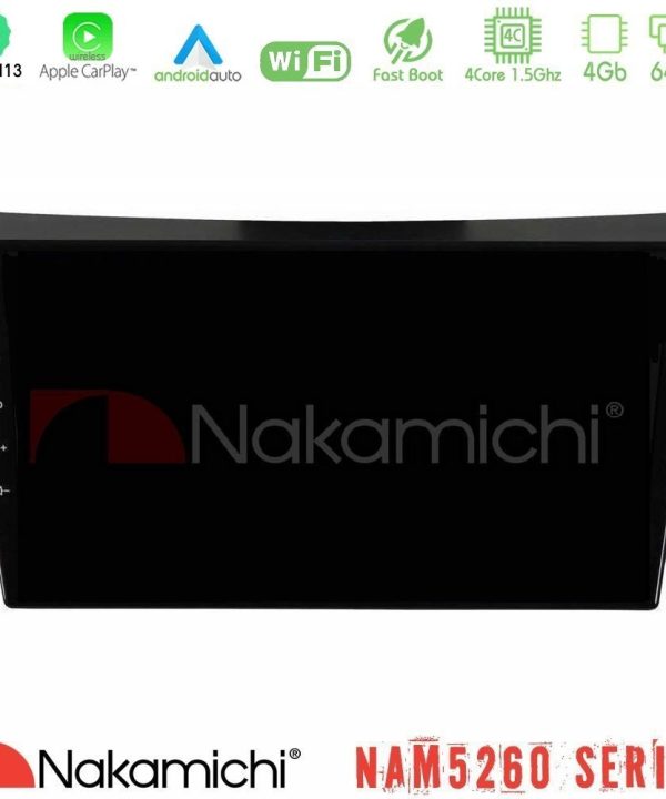 Kimpiris - Nakamichi NAM5260 Series 4Core Android13 4+64GB Ssangyong Rexton 2002-2006 Navigation Multimedia Tablet 9" Με Carplay & Android Auto
