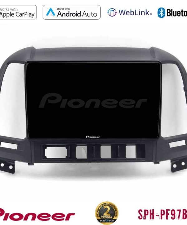 Kimpiris - Pioneer SPH-PF97BT Series Hyundai Santa Fe 2006-2013 Multimedia Station 10" (Tablet Style) Με Carplay & Android Auto