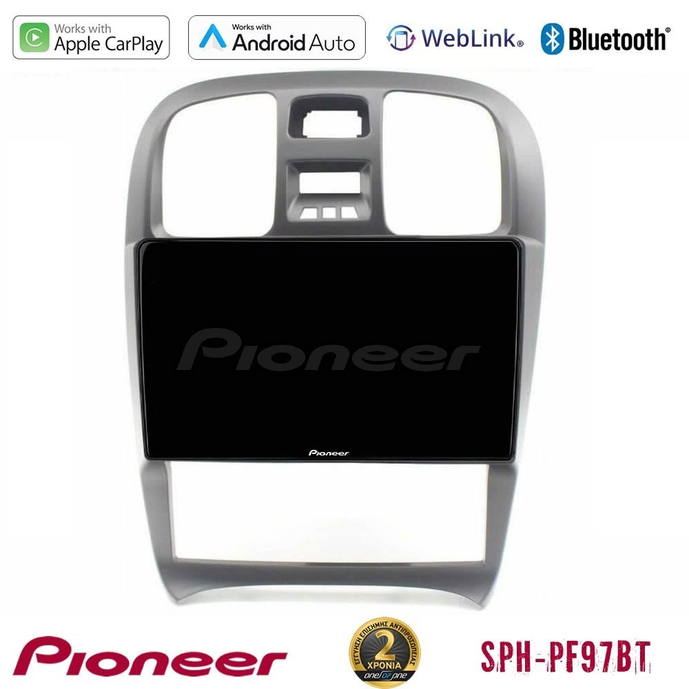 Kimpiris - Pioneer SPH-PF97BT Series Hyundai Sonata 2001-2005 Multimedia Station 9" (Tablet Style) Με Carplay & Android Auto