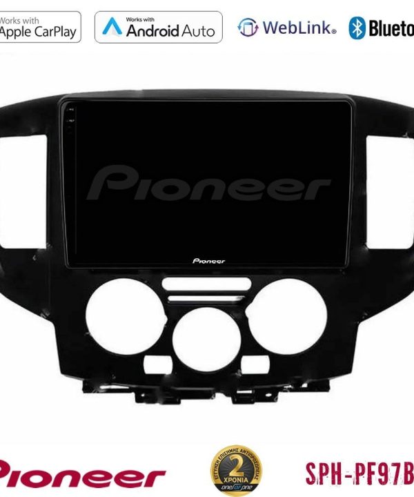 Kimpiris - Pioneer SPH-PF97BT Series Nissan NV200 2009 – 2019 Multimedia Station 9" (Tablet Style) Με Carplay & Android Auto (Μαύρο)