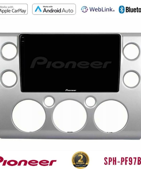 Kimpiris - Pioneer SPH-PF97BT Series Toyota FJ 2007-2014 Multimedia Station 9" (Tablet Style) Με Carplay & Android Auto
