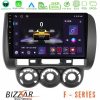 Kimpiris - Bizzar F Series 8Core Android14 4+64GB Honda Jazz (Fit) 2002-2008 (RHD) Manual A/C Navigation Multimedia Tablet 9" Με Carplay & Android Auto
