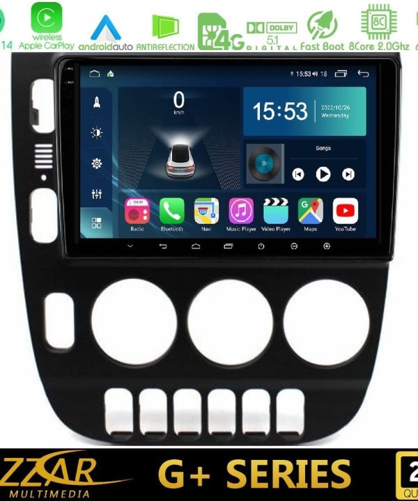 Kimpiris - Bizzar G+ Series Mercedes ML Class (W163) 1998-2005 8core Android14 6+128GB Navigation Multimedia Tablet 9"