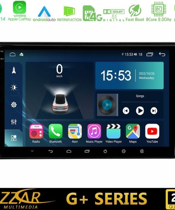 Kimpiris - Bizzar G+ Series Mitsubishi Eclipse Cross 2018-2023 8core Android14 6+128GB Navigation Multimedia Tablet 9"