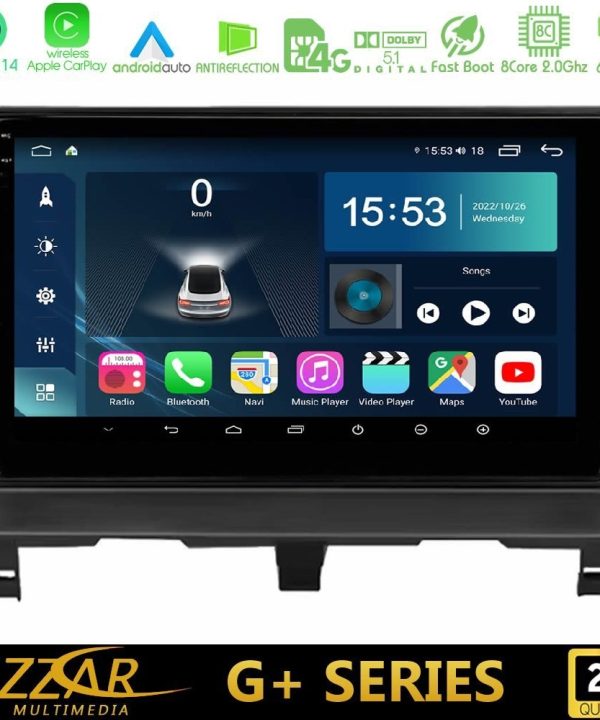 Kimpiris - Bizzar G+ Series Peugeot Partner / Citroën Berlingo 2002-2008 8core Android14 6+128GB Navigation Multimedia Tablet 9"