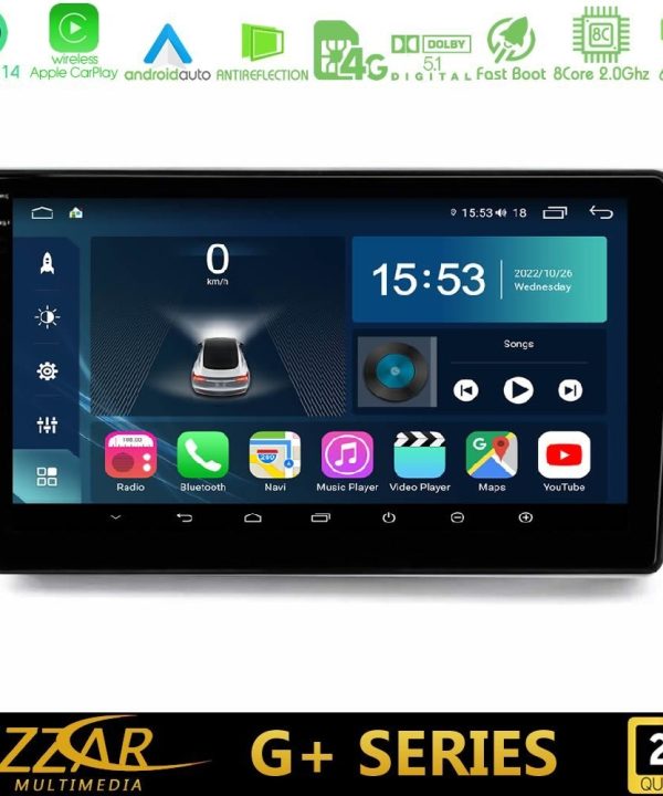 Kimpiris - Bizzar G+ SeriesToyota Verso 2009-2018 8core Android14 6+128GB Navigation Multimedia Tablet 9"