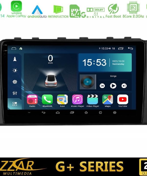 Kimpiris - Bizzar G+ Series Subaru BRZ / Toyota GR86 2022-> 8core Android14 6+128GB Navigation Multimedia Tablet 9"