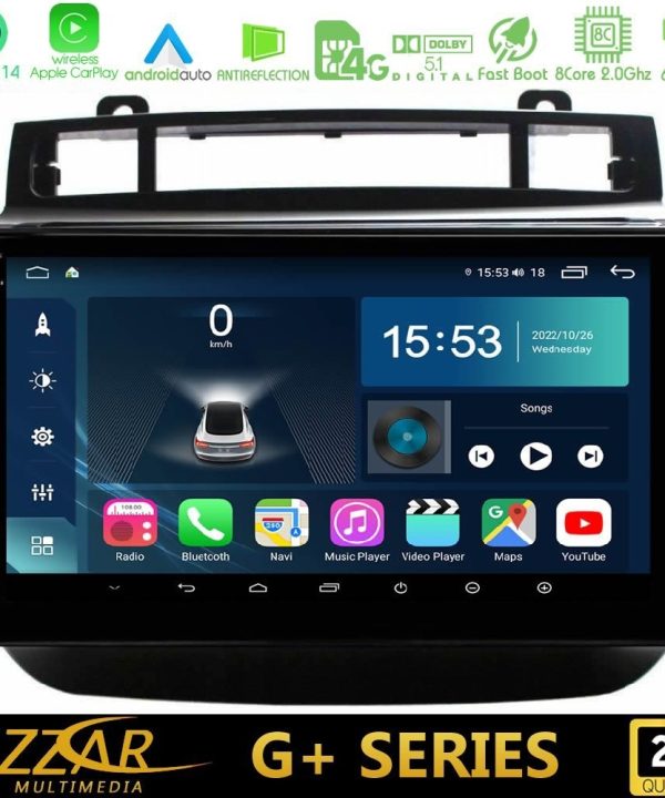 Kimpiris - Bizzar G+ Series VW Touareg 2011-2018 8core Android14 6+128GB Navigation Multimedia Tablet 9"