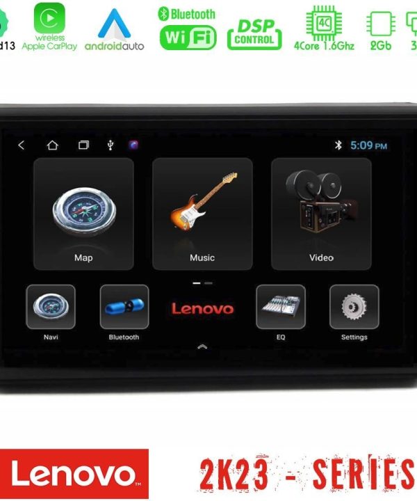 Kimpiris - Lenovo Car Pad Citroen C5 2008-2019 4Core Android 13 2+32GB Navigation Multimedia Tablet 10"