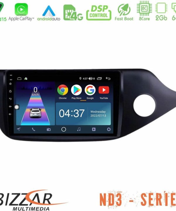 Kimpiris - Bizzar ND3 Series 8Core Android15 2+64GB Kia Cee’d/ProCeed 2013-2017 RHD Navigation Multimedia Tablet 9"
