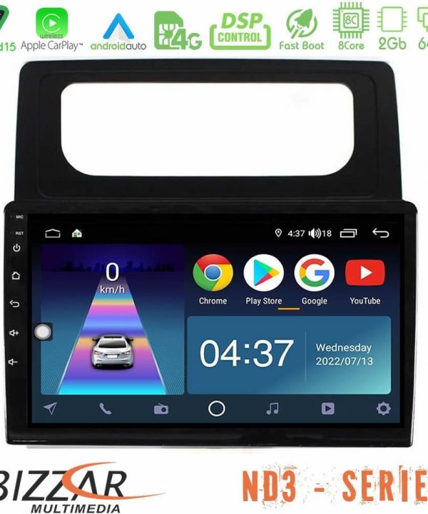 Kimpiris - Bizzar ND3 Series 8Core Android15 2+64GB VW Caddy 2004-2014 Navigation Multimedia Tablet 10"
