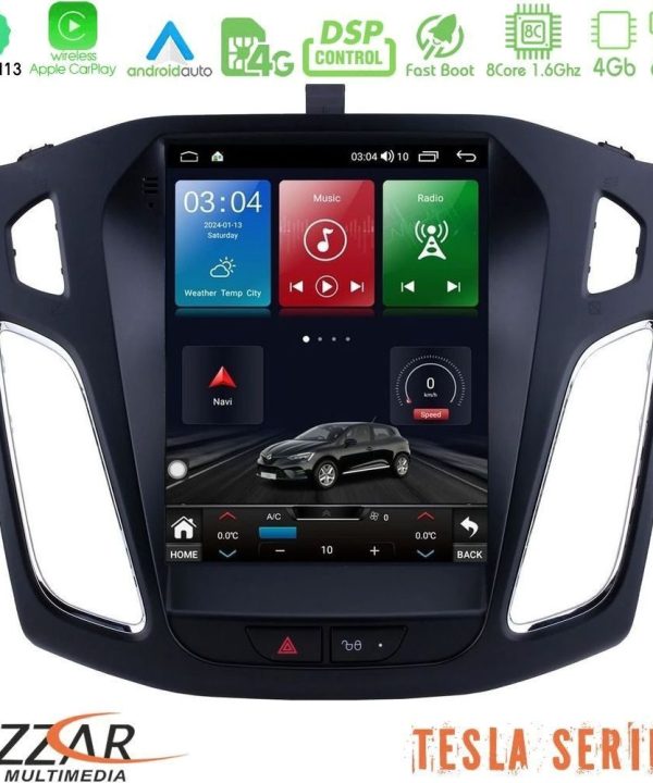 Kimpiris - Bizzar Tesla Series 8Core Android13 4+64GB Ford Focus 2012-2018 Navigation Multimedia Tablet 9.7"