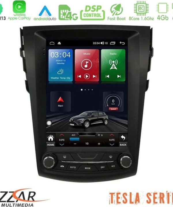 Kimpiris - Bizzar Tesla Series 8Core Android13 4+64GB Toyota RAV4 Navigation Multimedia Tablet 9.7"