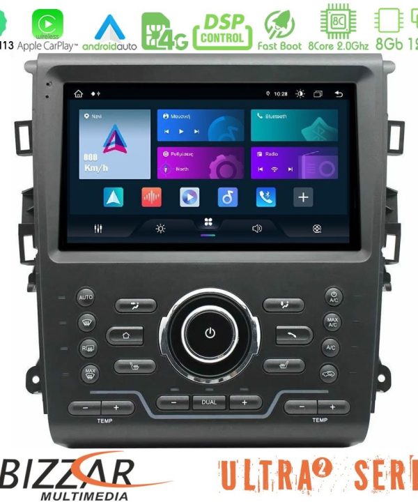 Kimpiris - Bizzar Ultra Series Ford Mondeo 2014-2021 8core Android13 8+128GB Navigation Multimedia Tablet 9"