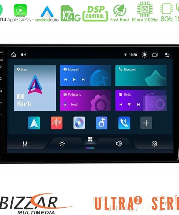 Kimpiris - Bizzar Ultra Series Mitsubishi Eclipse Cross 2018-2023 8core Android13 8+128GB Navigation Multimedia Tablet 9"