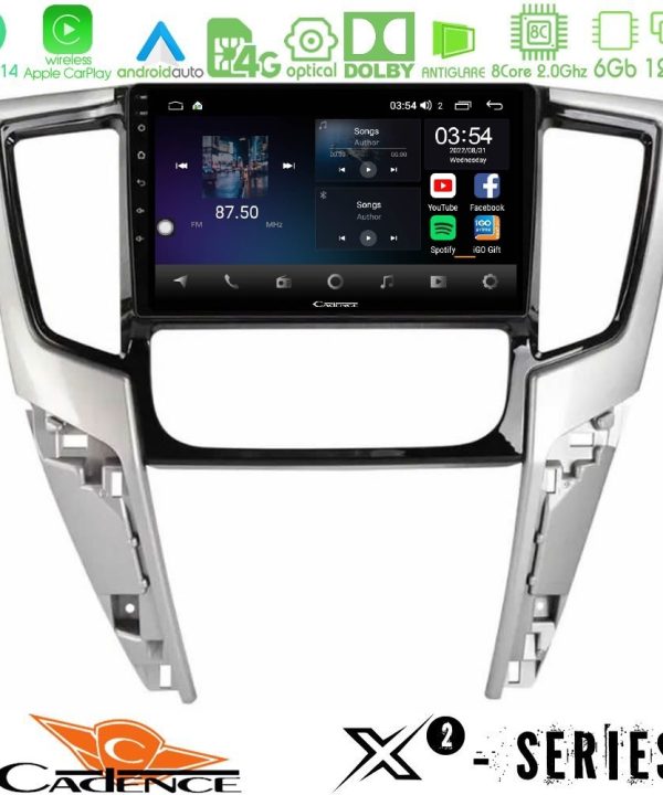 Kimpiris - Cadence X2 Series 8Core Android14 6+128GB Mitsubishi L200 2019-2023 Navigation Multimedia Tablet 9"