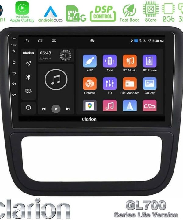 Kimpiris - Clarion GL700 Lite Series 8Core Android11 2+32GB VW Scirocco 2008-2014 Navigation Multimedia Tablet 9" Με Carplay & Android Auto