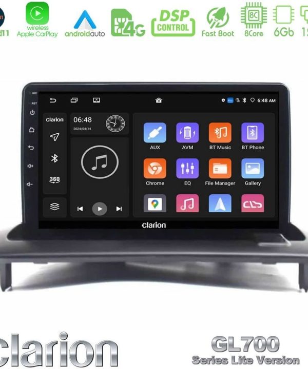 Kimpiris - Clarion GL700 Lite Series 8Core Android11 6+128GB Volvo S40/C30/C70 Navigation Multimedia Tablet 9" Με Carplay & Android Auto