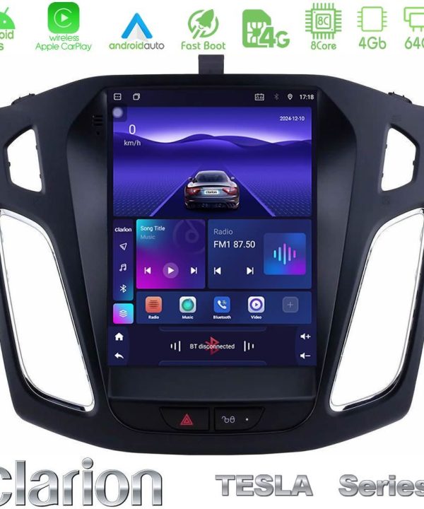 Kimpiris - Clarion GL300 Tesla Series Android OS 8Core 4+64GB Ford Focus 2012-2018 Navigation Multimedia Tablet 9.7"