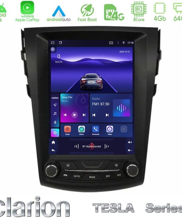 Kimpiris - Clarion GL300 Tesla Series Android OS 8Core 4+64GB Toyota RAV4 2006-2012 Navigation Multimedia Tablet 9.7"