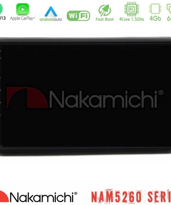Kimpiris - Nakamichi NAM5260 Series 4Core Android13 4+64GB Citroen C5 2008-2019 Navigation Multimedia Tablet 10" Με Carplay & Android Auto