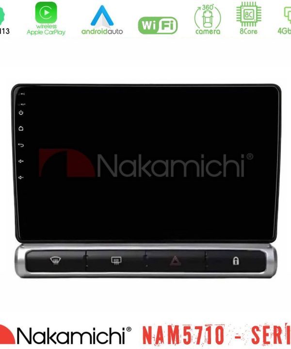 Kimpiris - Nakamichi NAM5710 Series 8Core Android13 4+64GB  Citroen C3 2016-> Navigation Multimedia Tablet 9"