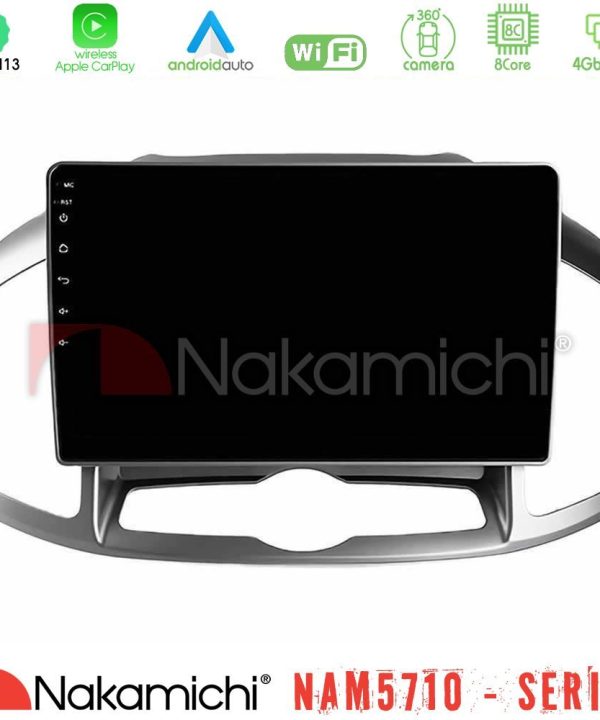 Kimpiris - Nakamichi NAM5710 Series 8Core Android13 4+64GB  Chevrolet Captiva 2012-2016 Navigation Multimedia Tablet 9"