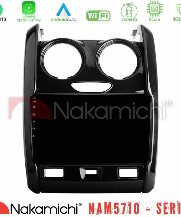 Kimpiris - Nakamichi NAM5710 Series 8Core Android13 4+64GB  Dacia Duster 2014-2018 Navigation Multimedia Tablet 9"