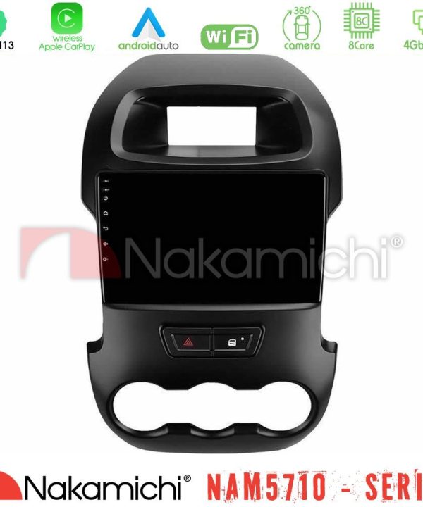 Kimpiris - Nakamichi NAM5710 Series 8Core Android13 4+64GB  Ford Ranger 2012-2016 Navigation Multimedia Tablet 9"