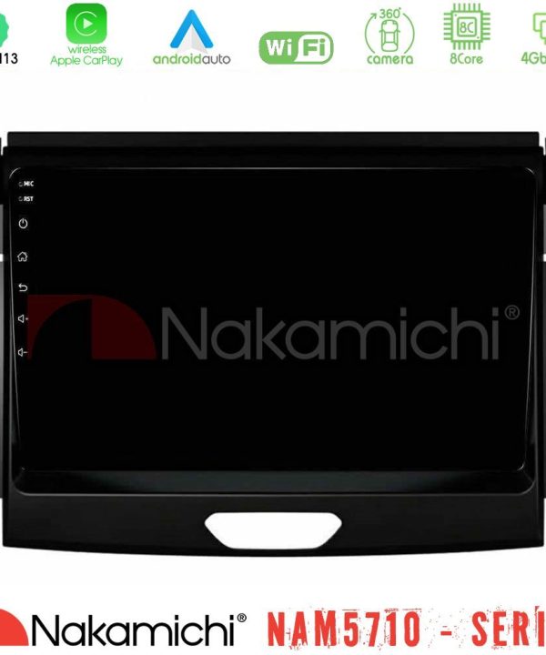 Kimpiris - Nakamichi NAM5710 Series 8Core Android13 4+64GB  Ford Ranger 2017-2022 Navigation Multimedia Tablet 9"