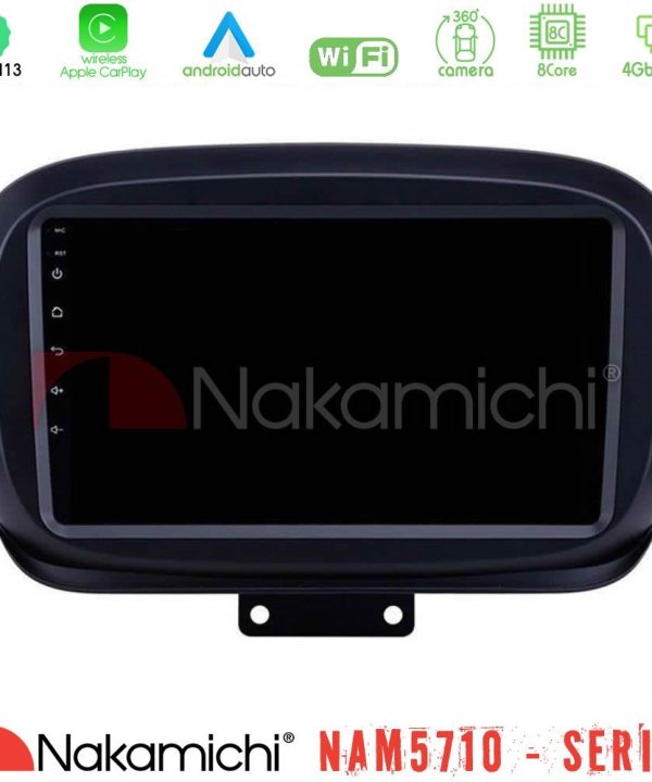 Kimpiris - Nakamichi NAM5710 Series 8Core Android13 4+64GB  Fiat 500X Navigation Multimedia Tablet 9"