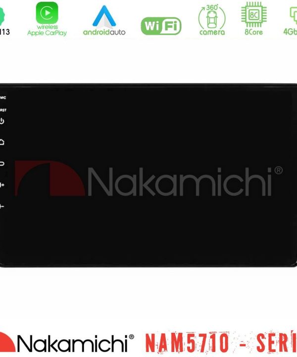 Kimpiris - Nakamichi NAM5710 Series 8Core Android13 4+64GB  Fiat Tipo 2015-2022 (Hatchback) Navigation Multimedia Tablet 9"