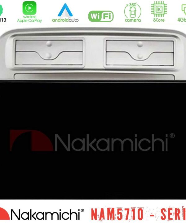 Kimpiris - Nakamichi NAM5710 Series 8Core Android13 4+64GB  Fiat Grande Punto 2006-2011 Navigation Multimedia Tablet 9"