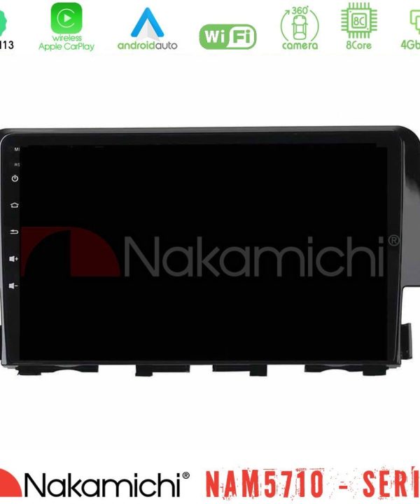 Kimpiris - Nakamichi NAM5710 Series 8Core Android13 4+64GB  Honda Civic 2016-2020 Navigation Multimedia Tablet 9"