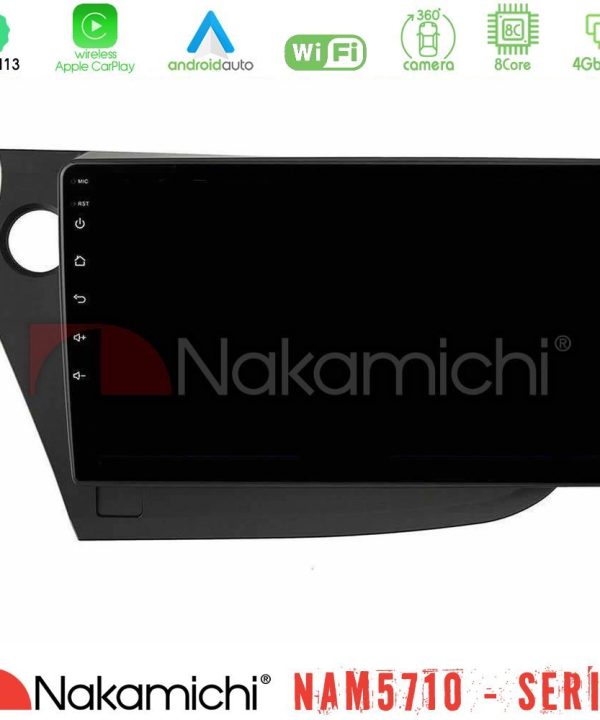 Kimpiris - Nakamichi NAM5710 Series 8Core Android13 4+64GB  Honda Insight 2009-2015 Navigation Multimedia Tablet 9"