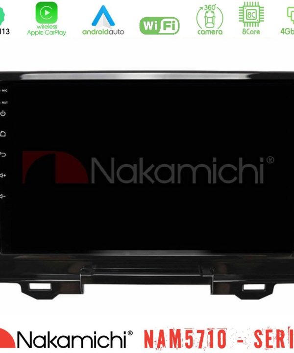 Kimpiris - Nakamichi NAM5710 Series 8Core Android13 4+64GB  Honda HR-V 2021-> Navigation Multimedia Tablet 9"