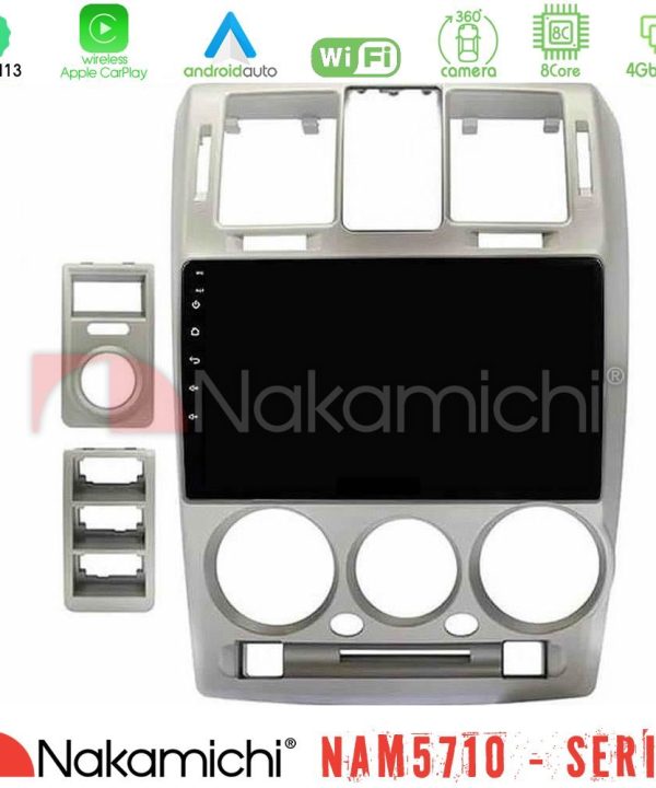 Kimpiris - Nakamichi NAM5710 Series 8Core Android13 4+64GB  Hyundai Getz 2002-2009 Navigation Multimedia Tablet 9"