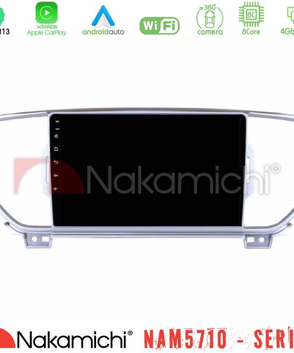 Kimpiris - Nakamichi NAM5710 Series 8Core Android13 4+64GB  Kia Sportage 2016-2018 Navigation Multimedia Tablet 9"