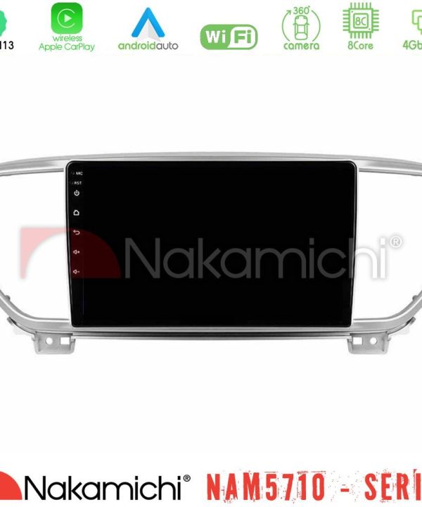Kimpiris - Nakamichi NAM5710 Series 8Core Android13 4+64GB  Kia Sportage 2018-2021 Navigation Multimedia Tablet 9"