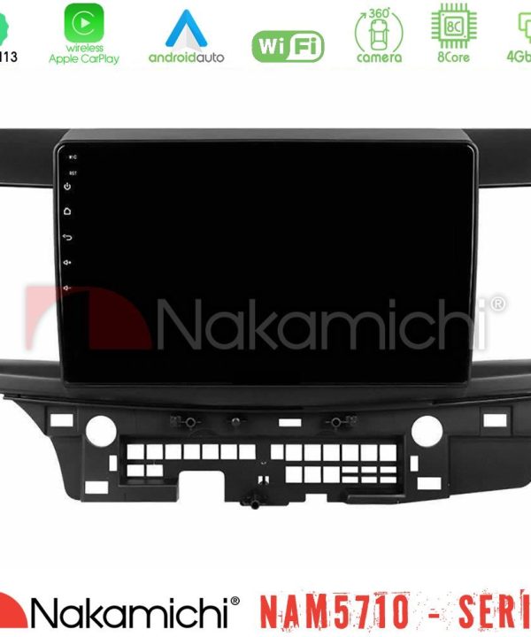 Kimpiris - Nakamichi NAM5710 Series 8Core Android13 4+64GB  Mitsubishi Lancer 2008 – 2015 Navigation Multimedia Tablet 10"