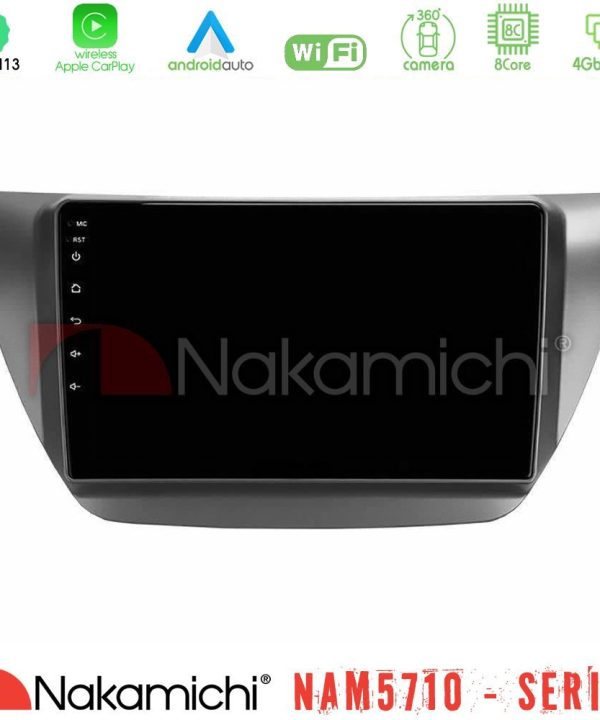 Kimpiris - Nakamichi NAM5710 Series 8Core Android13 4+64GB  Mitsubishi Lancer 2004 – 2008 Navigation Multimedia Tablet 9"